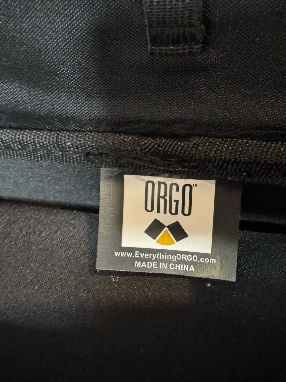ORGO Modular Travel Organizer Storage Case Tech Accessories Black White